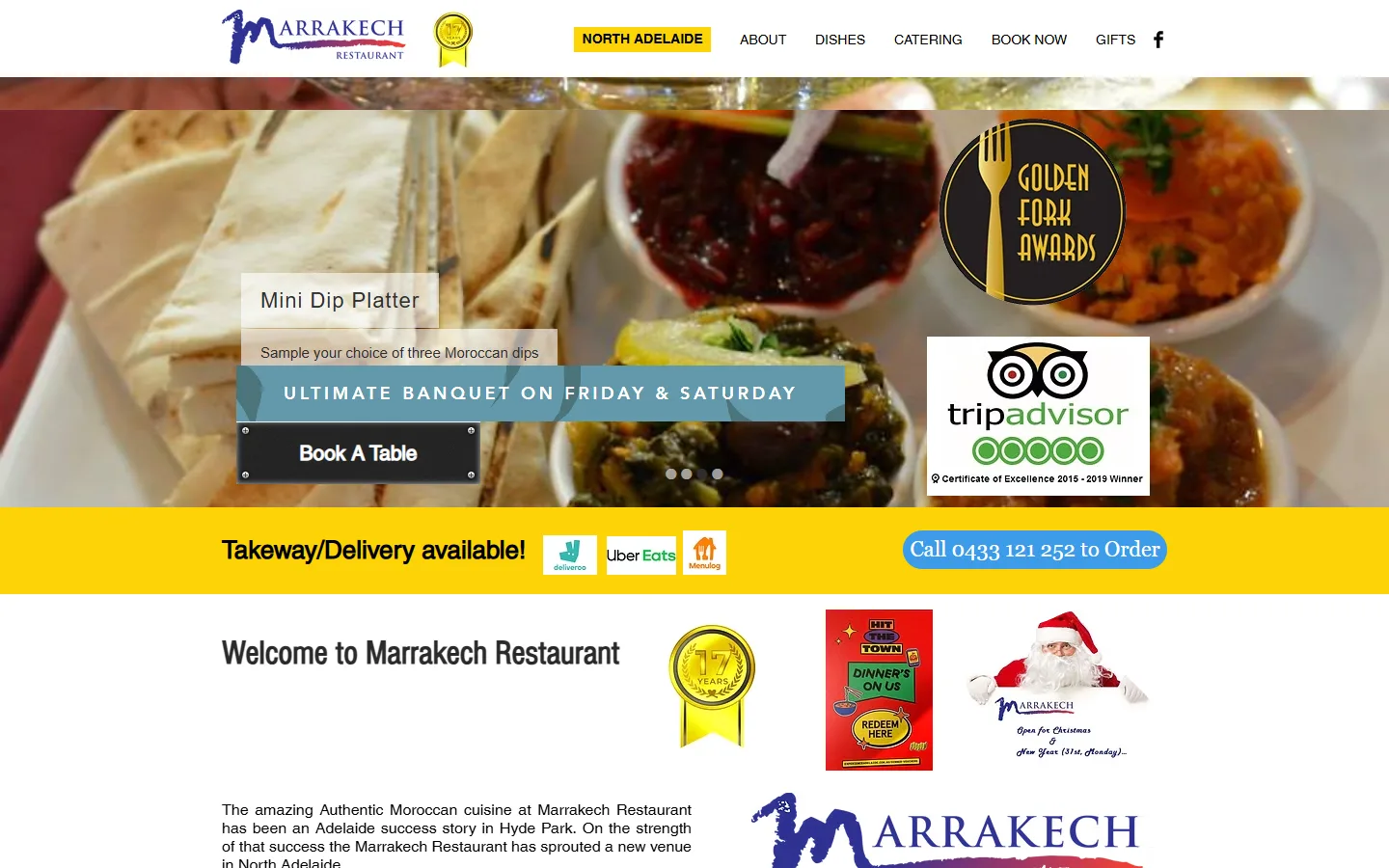 The current Marrakech website